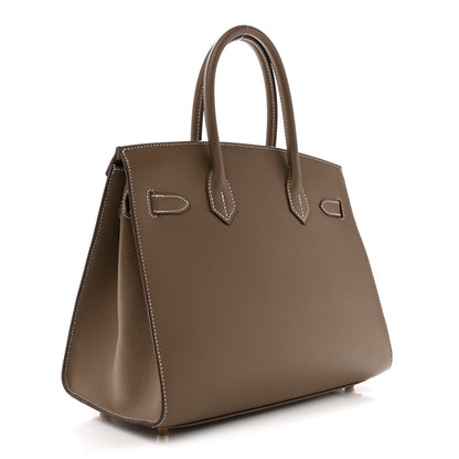 Epsom Birkin Sellier 30 Etoupe