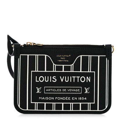 Calfskin Neverfull Inside Out BB Pochette Black