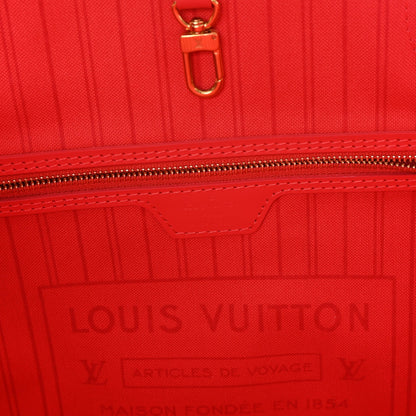Monogram Totem Neo Neverfull MM Flamingo