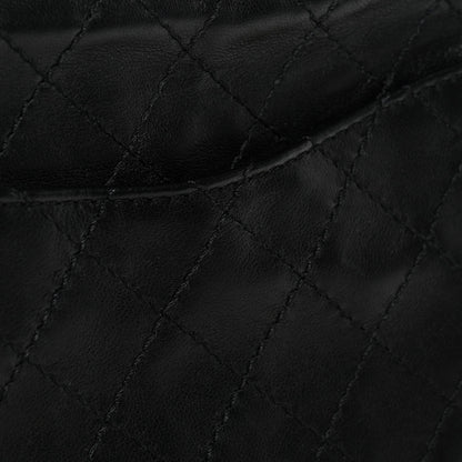 Lambskin Quilted Crush 2.55 Reissue 225 Flap Black