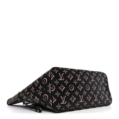 Monogram Fall For You Neverfull MM Black