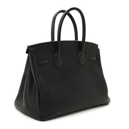 Togo Birkin 30 Black