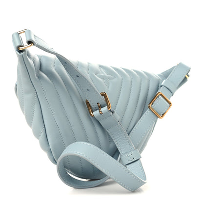 Calfskin New Wave Bumbag Porcelain Blue
