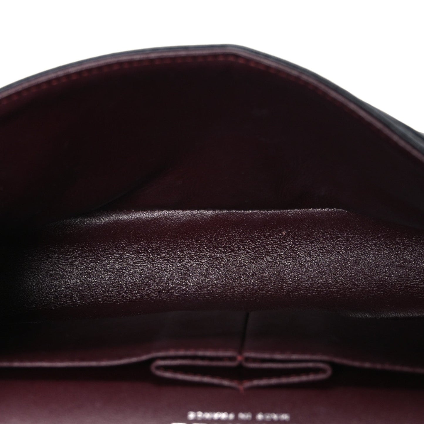 Lambskin Quilted Small Double Flap Black