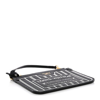 Calfskin Neverfull Inside Out BB Pochette Black
