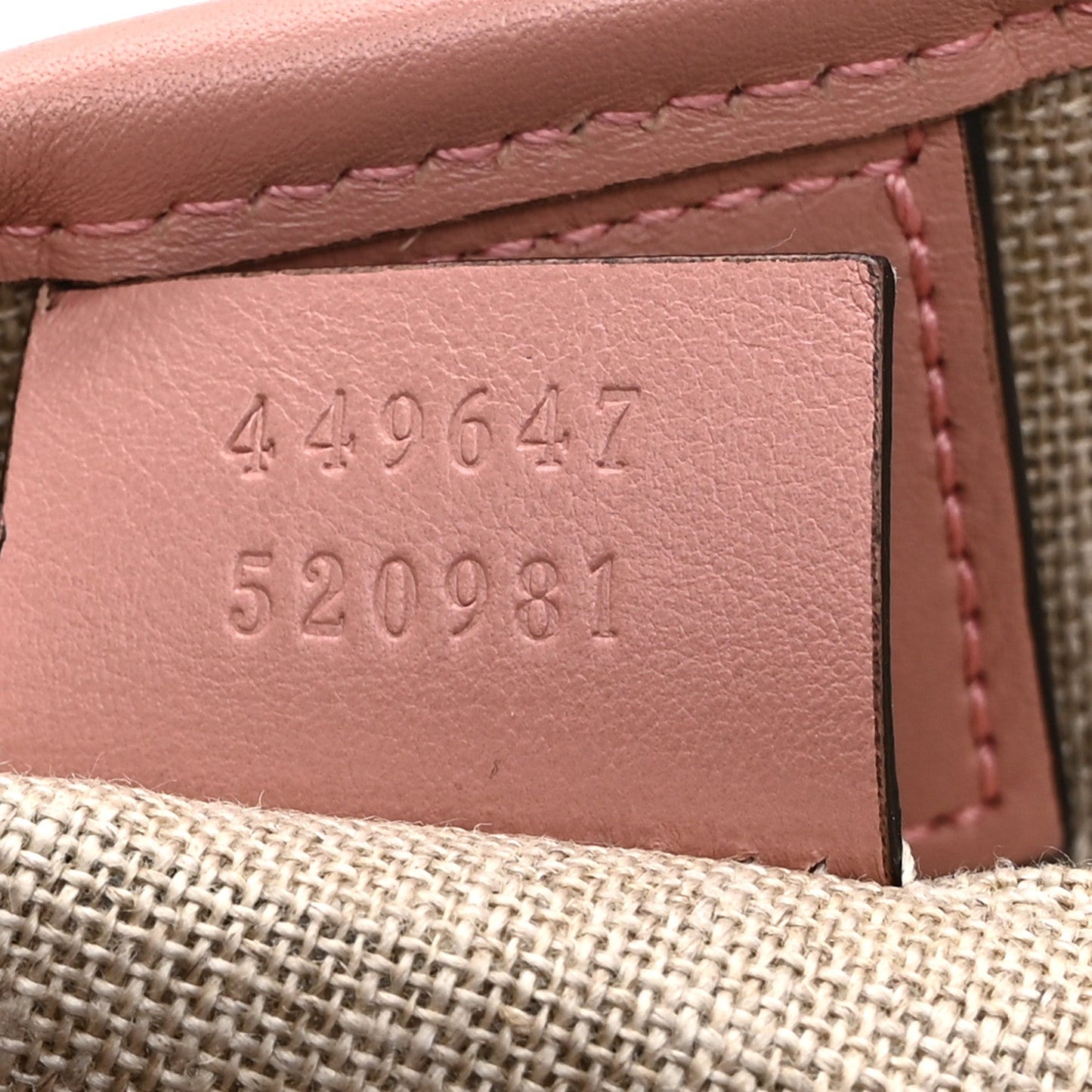 Microguccissima Medium Joy Tote Soft Pink