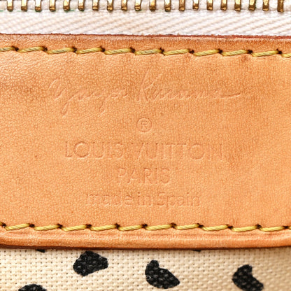 Monogram Kusama Waves Neverfull MM White