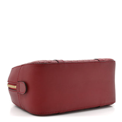 Soft Microguccissima Small Crossbody Bag Rosso
