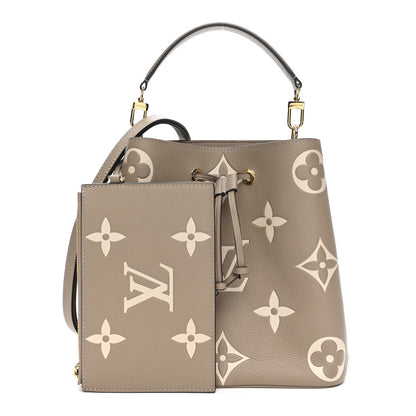 Empreinte Monogram Giant Neonoe MM Tourterelle Creme