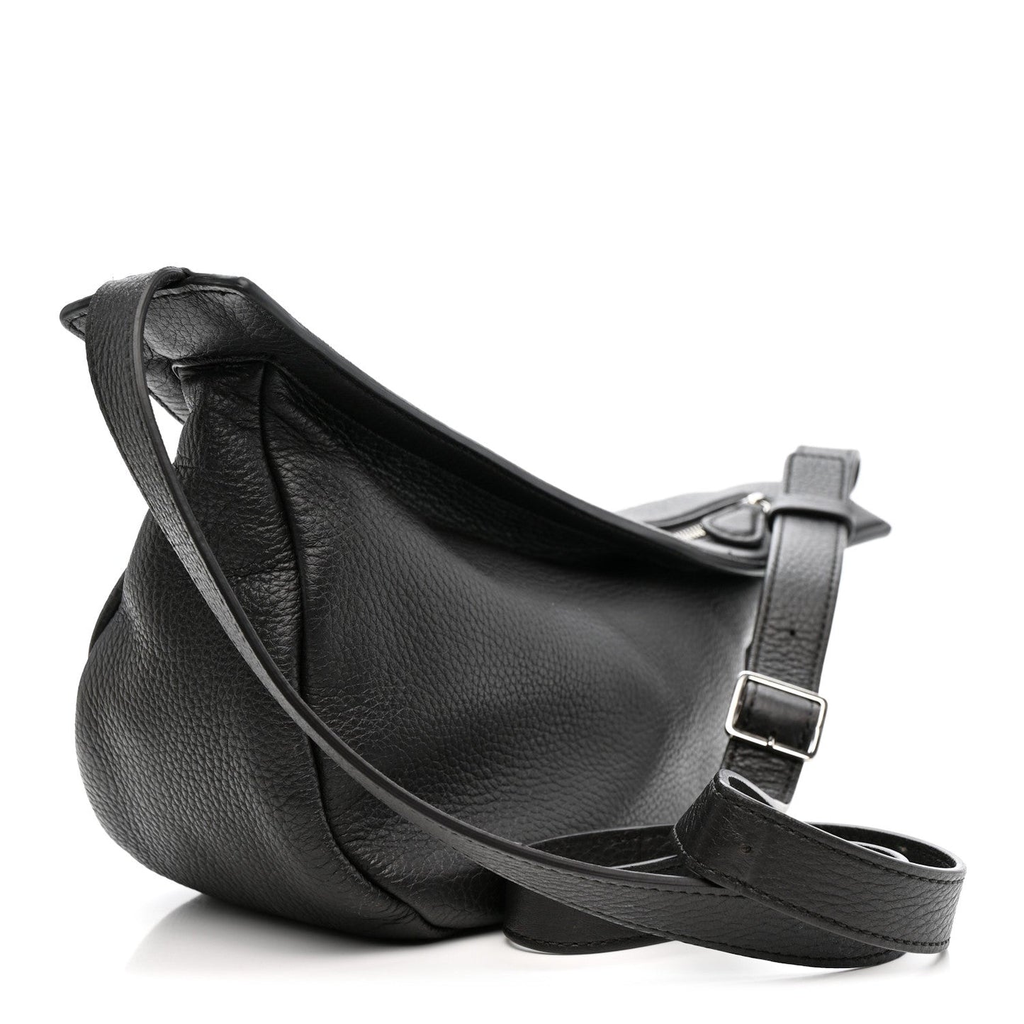 Deerskin Small Slouchy Banana Bag Espresso