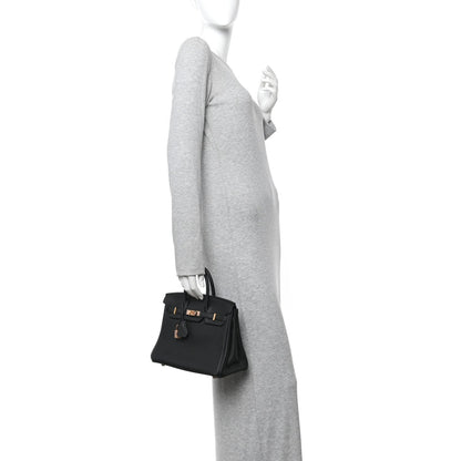 Togo Birkin 25 Black