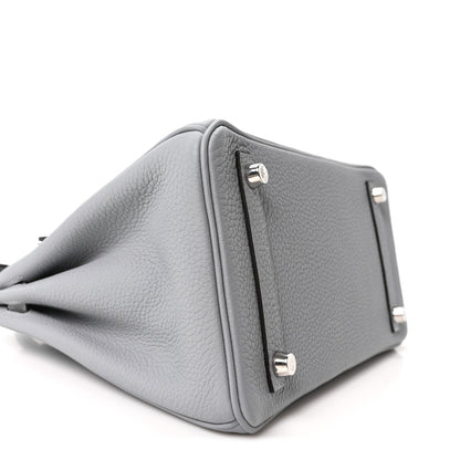 Togo Birkin 25 Gris Pantin