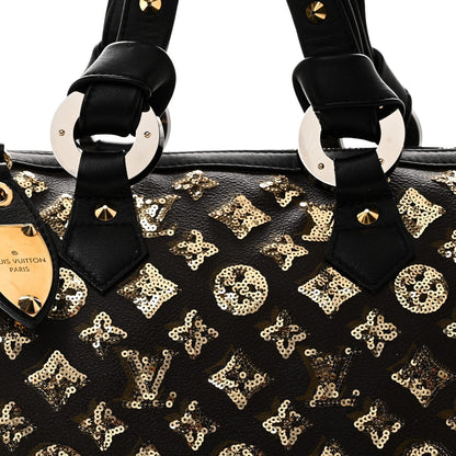 Monogram Sequins Eclipse Speedy 28 Gold