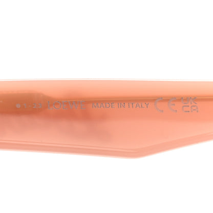Acetate Curvy Round Sunglasses LW40112I Pink