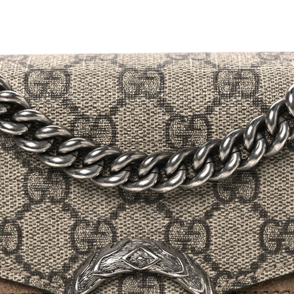 GG Supreme Monogram Mini Dionysus Shoulder Bag Taupe