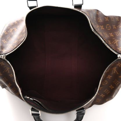 Monogram Macassar Keepall Bandouliere 55