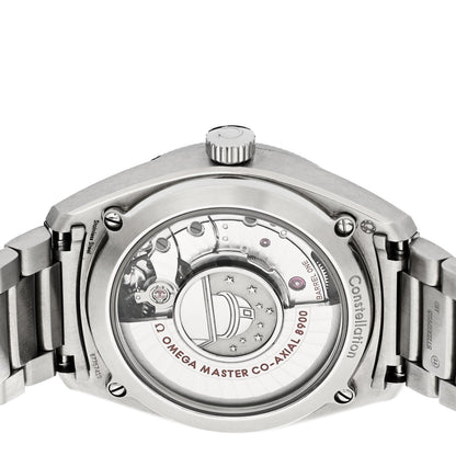 Stainless Steel 39mm Constellation Globemaster Co-Axial Master Chronometer Automatic Watch Silver 130.30.39.21.02.001