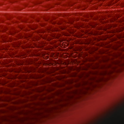 Calfskin Mini Dionysus Chain Wallet Hibiscus Red