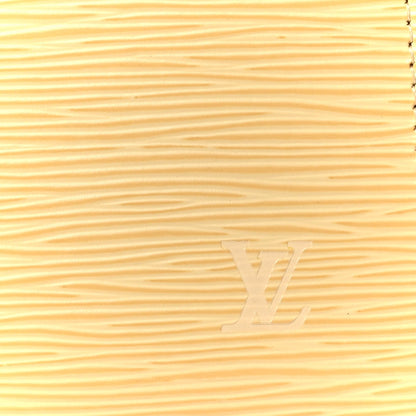 Epi Pochette Accessories 24  Vanilla