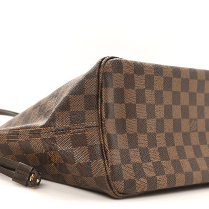 Damier Ebene Neo Neverfull MM Rose Ballerine
