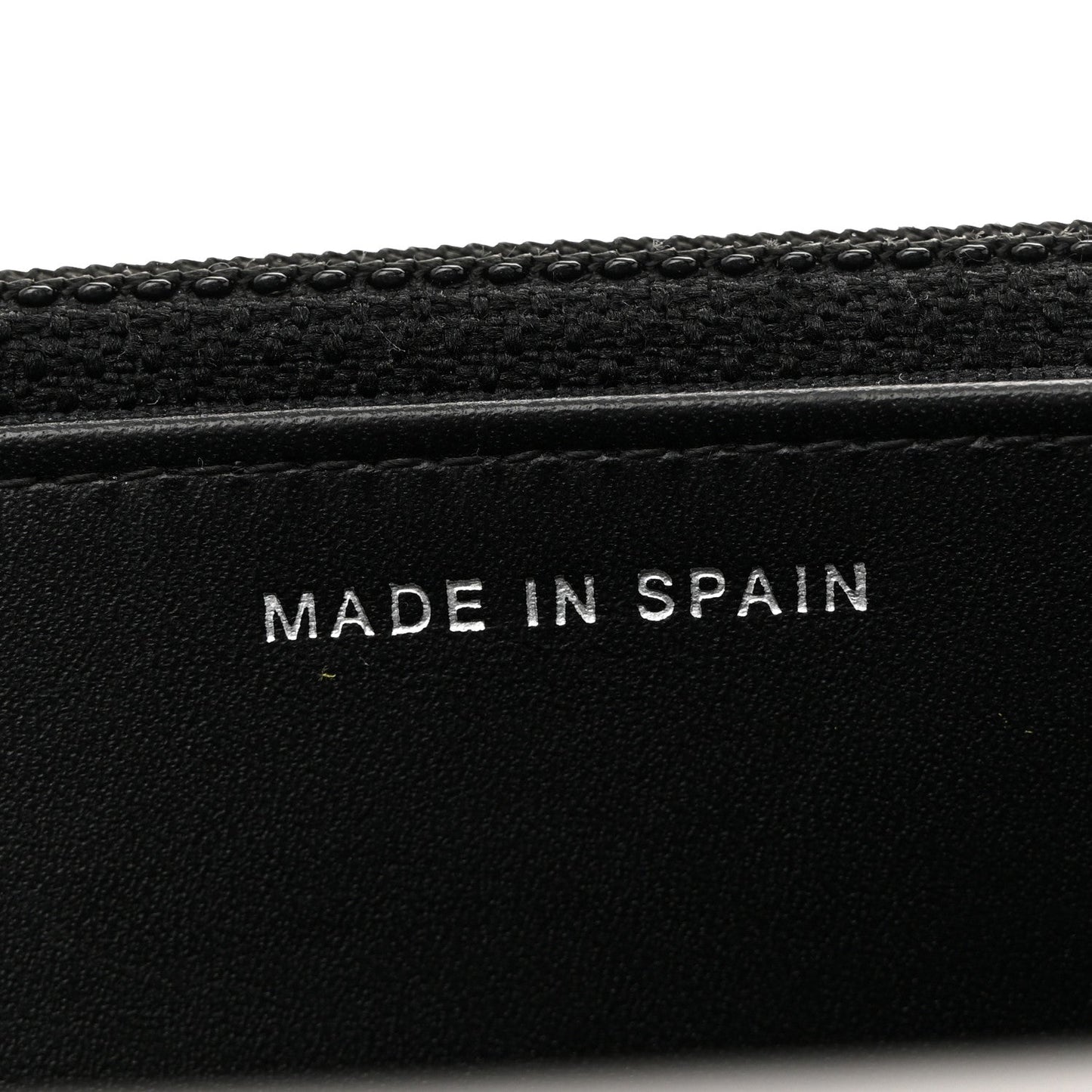 Patent Calfskin Quilted Reissue Wallet On Chain WOC So Black