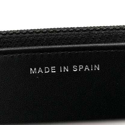 Patent Calfskin Quilted Reissue Wallet On Chain WOC So Black