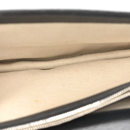 Pebbled Calfskin Small Dionysus Shoulder Bag Black