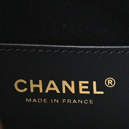 Caviar Quilted Small Chanel 25 Handbag Black