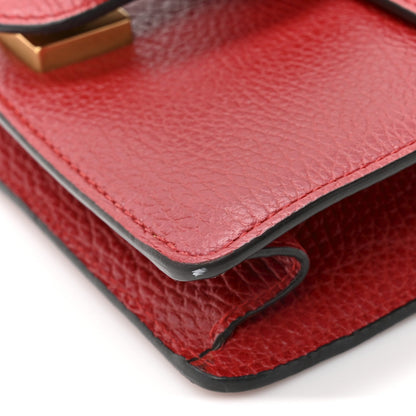 Calfskin Mini Dionysus Shoulder Bag Hibiscus Red