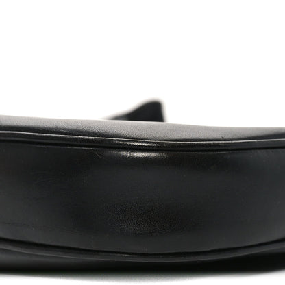 Calfskin Small Jackie O Hobo Black