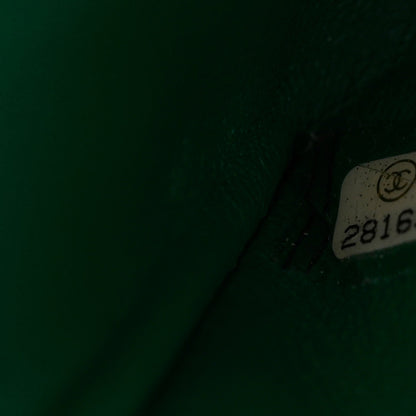 Aged Calfskin Quilted 2.55 Reissue Mini Flap Green