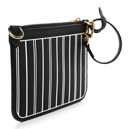 Calfskin Neverfull Inside Out BB Pochette Black