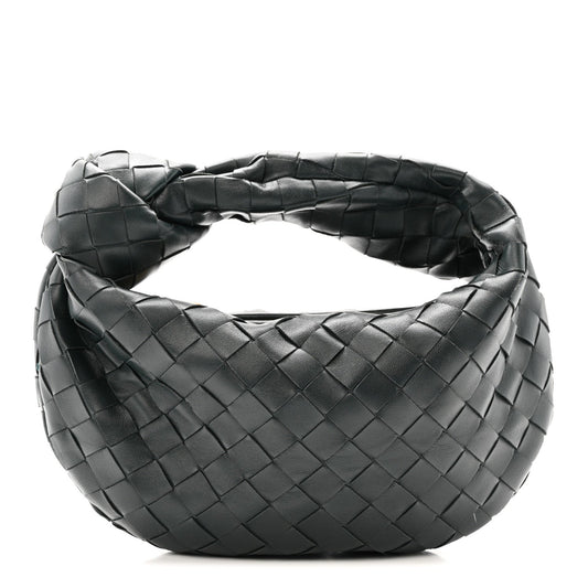Nappa Intrecciato Mini Jodie Dark Moss