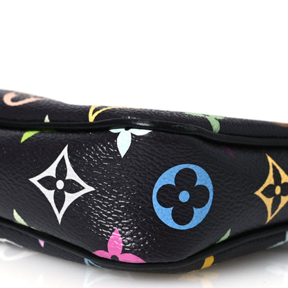 LV X TM Monogram Multicolor Pochette Accessories Black