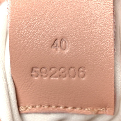 Nylon Suede Flow Runner Sneakers 40 Powder