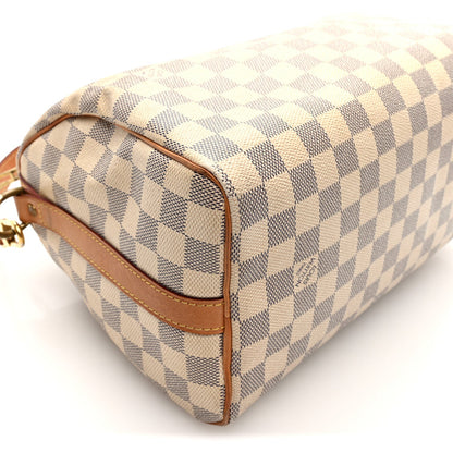 Damier Azur Speedy Bandouliere 25
