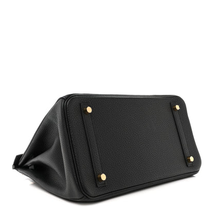 Togo Birkin 30 Black