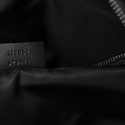 GG Supreme Monogram Medium Carry-On Duffle Bag Black Grey