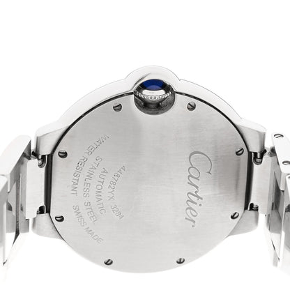 Stainless Steel Diamond Bezel 36mm Ballon Bleu De Cartier Automatic Watch