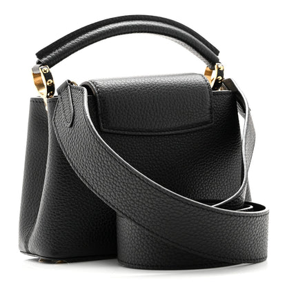 Taurillon Mini Capucines Black