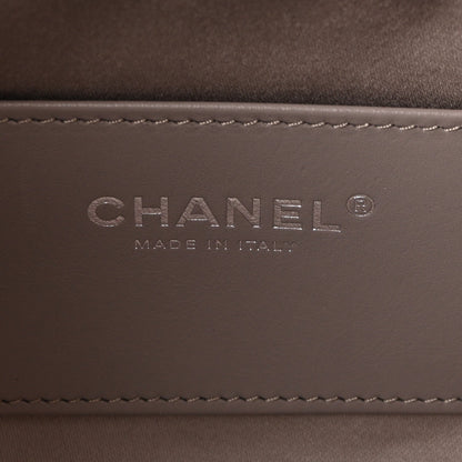 Caviar Quilted Mini Chanel 25 Handbag Dark Grey
