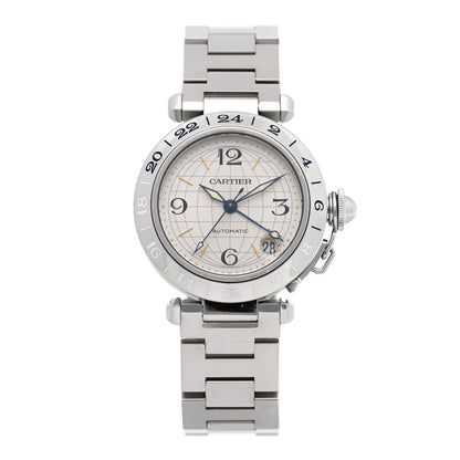 Stainless Steel 35mm Pasha GMT Automatic Watch