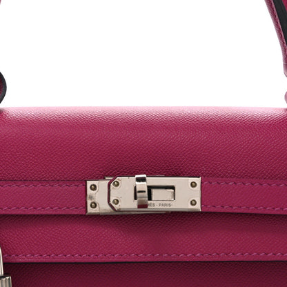 Epsom Verso Kelly Sellier 25 Rose Pourpre Sienne