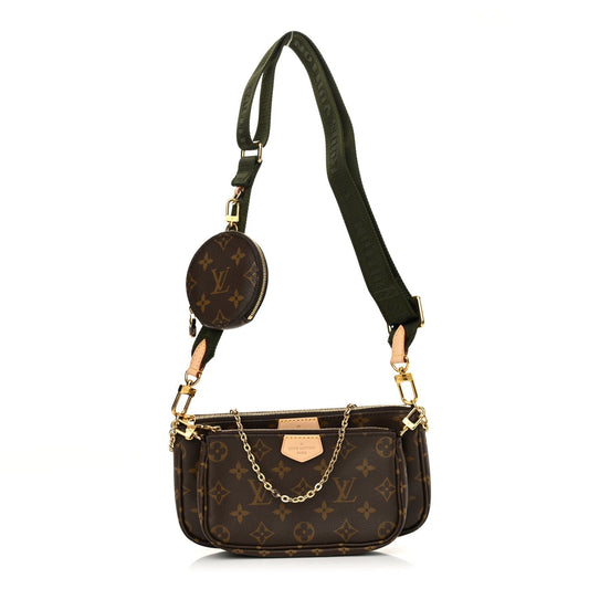 Monogram Multi Pochette Accessories Kaki