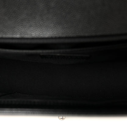 Caviar Quilted New Medium Boy Flap Black