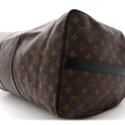 Monogram Macassar Keepall Bandouliere 55