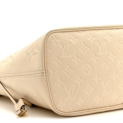Empreinte Monogram Giant Neverfull MM Cream
