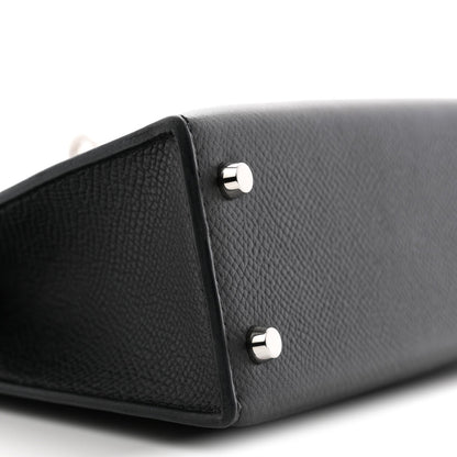 Epsom Mini Kelly Sellier 20 Black