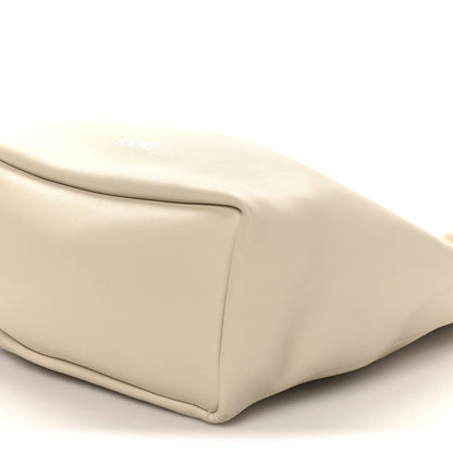 Buttery Nappa Lambskin Small Squeeze Bag Sea Salt