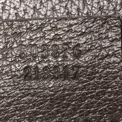 GG Supreme Monogram Web Medium Ophidia Chain Shoulder Bag Brown